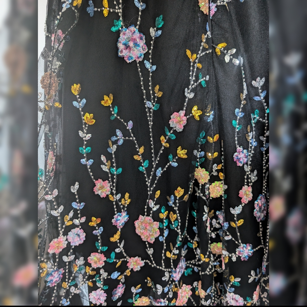 JessaKae Shimmer Midi Dress Women's 1X - Picture 4 of 4